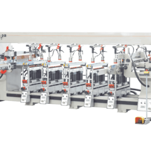 SEVEN/SIX HEADS MULTI SPINDLES BORING MACHINE Model N6 is with Double Motors for Vertical head Model N-6E is with Single Motor for Vertical head